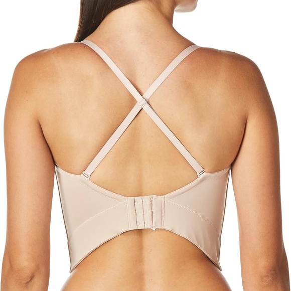 On Gossamer Beautifully Basic Bustier Bra 32DD - Picture 5 of 9